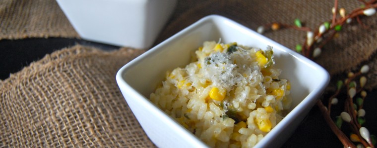 Comforting, Quick, and Easy Vegetarian Risotto Recipe | Amanda's Apron Food Blog